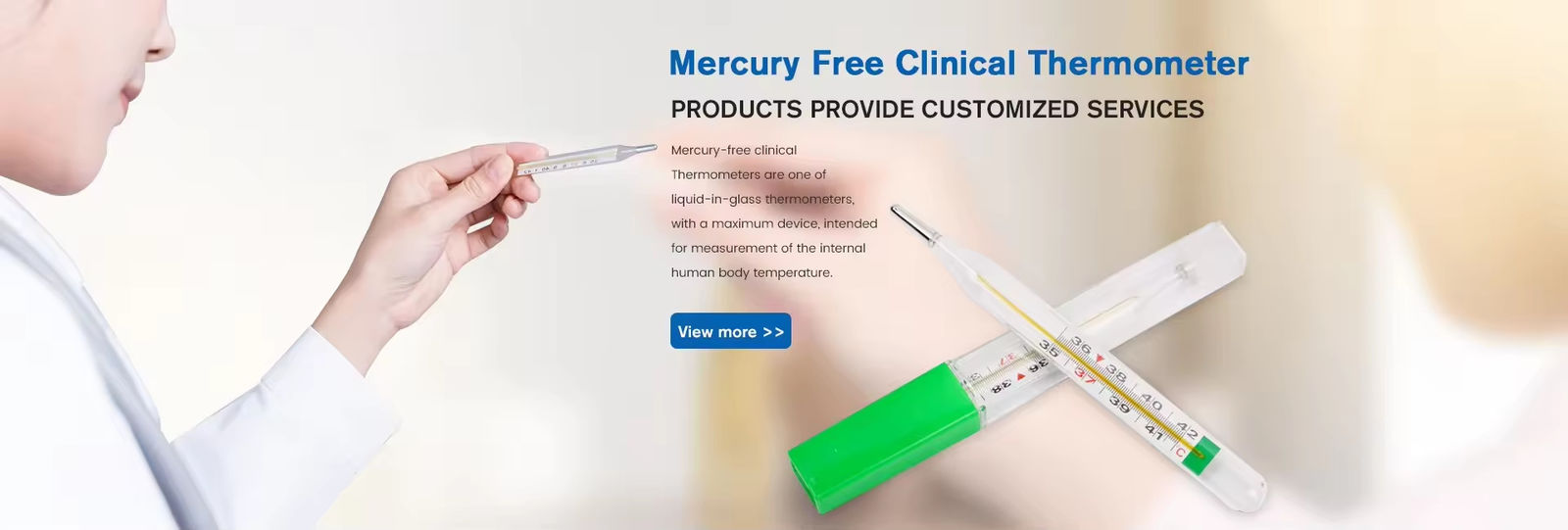 Thermomètre médical sans mercure