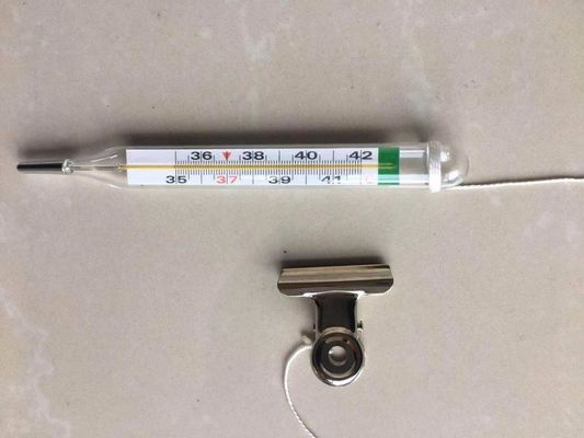 Thermomètre numérique sans mercure clinique personnalisé FN-W en jaune/bleu