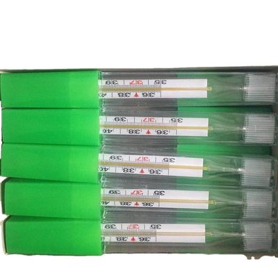 Autre support personnalisé offert Thermomètre orale en verre sans mercure Certification CE