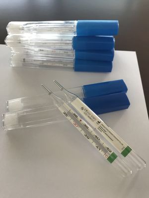 Appui personnalisé Pour bébé/adulte Thermomètre sans mercure en verre Celsius Fahrenheit