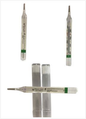 Options personnalisées pour les thermomètres en verre sans mercure de gallium