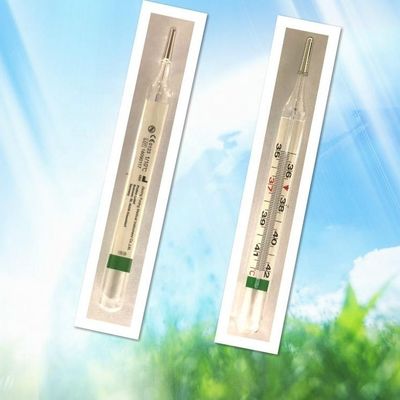 Fonction de mémoire M.L. Pas de mercure Gallium tube en verre Thermomètre humain pour hôpital à domicile