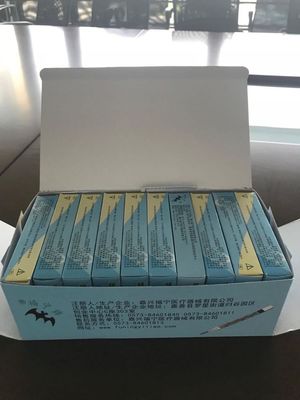 Thermomètres en verre ovale sans mercure pour le ménage sûrs et précis