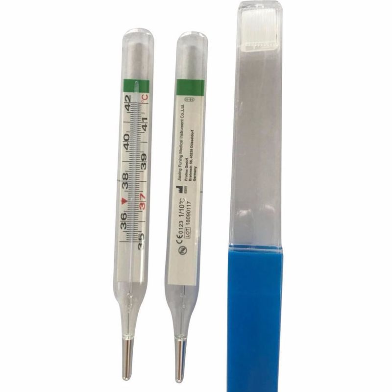 FN-W Thermomètre clinique de précision en verre personnalisé à l'aisselle
